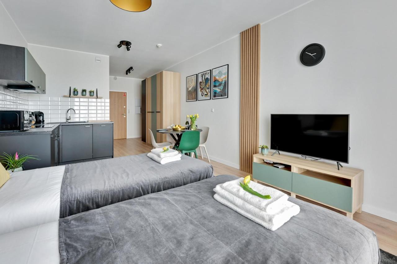 Apartament Walowa Shipyard Gdansk Exterior photo
